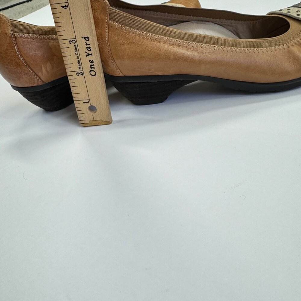 Abeo B.I.O Women’s Shoes Nellie Orthopedic Slip Ons Tan Size 7N Comfort - Picture 8 of 10
